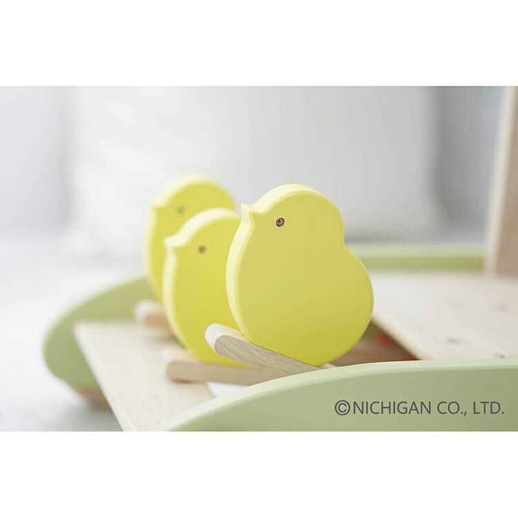 おさんぽpipi BB37木のおもちゃ 知育玩具 木製玩具 ギフト 天然木 NICHIGAN 1才〜 ...