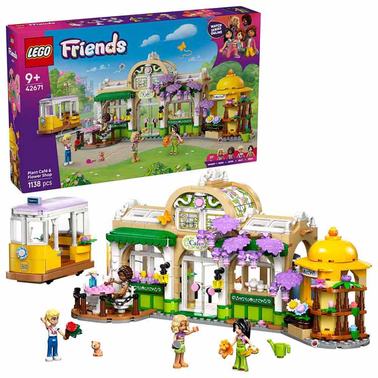 Blocks - お花屋さんカフェ 42671おもちゃ 玩具 ブロック プレゼント 誕生日 クリスマス 小学生 女の子 おままごと LEGO FRIENDS[2605SO]