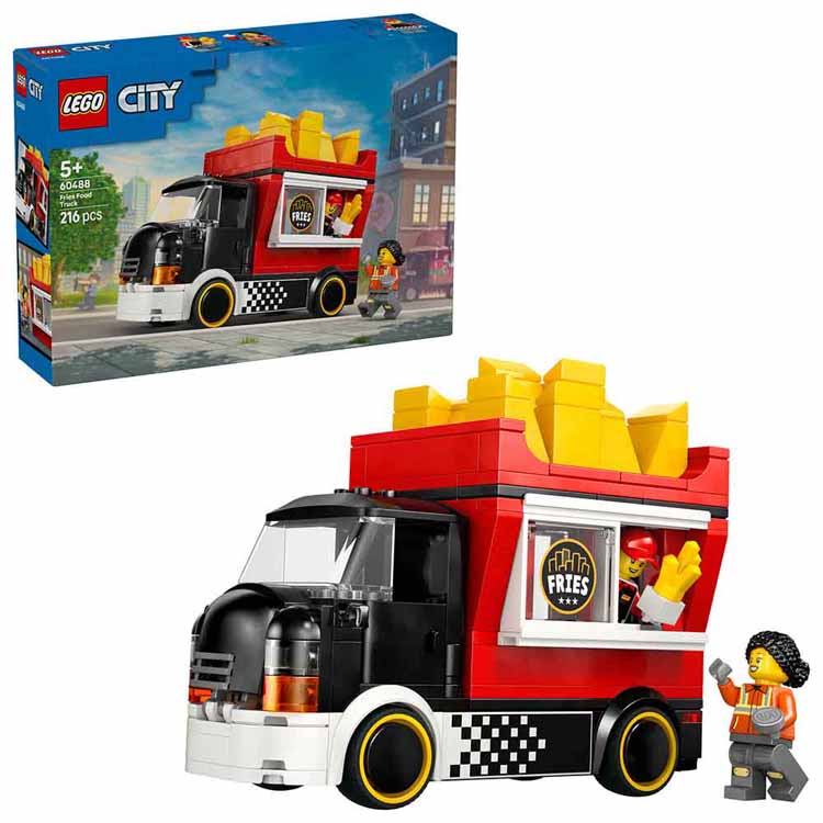 Basic Set - フライドポテトトラック 60488おもちゃ 玩具 ブロック プレゼント 誕生日 クリスマス のりもの シティ ポテト くるま CITY