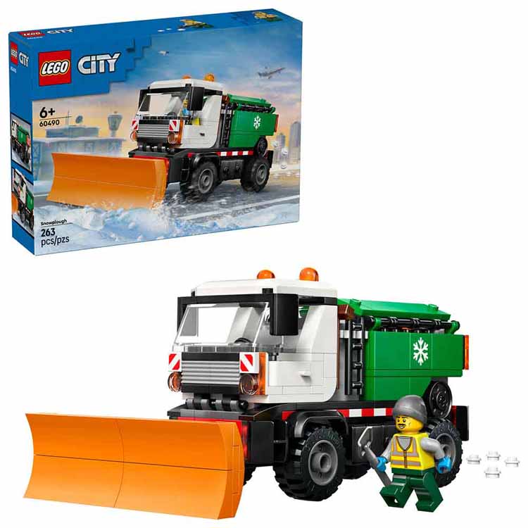 Rakuten - 除雪車 60490おもちゃ 玩具 ブロック プレゼント 誕生日 クリスマス のりもの シティ おしごと くるま CITY