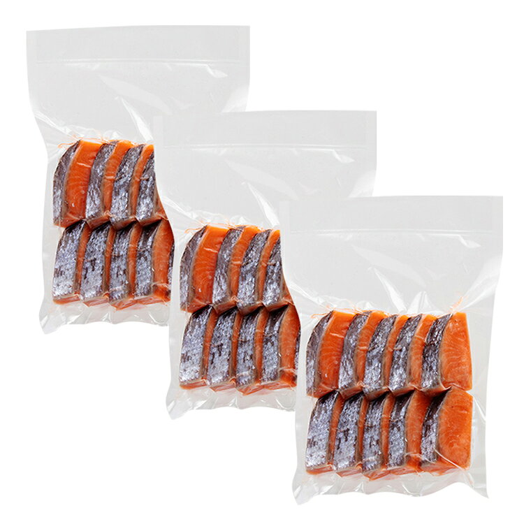 チリ産の脂ののった銀鮭を食塩で味付けしました。お弁当にもちょうどよい40gにカットしています。●内容量1.2kg（約40g×10切×3p）●商品サイズ（cm）幅約30×奥行約20.5×高さ約8.5●原材料銀鮭（チリ産・養殖）、食塩●成分（100gあたり）エネルギー：185kcal、たんぱく質：19.3g、脂質：12.6g、炭水化物：0.3g、食塩相当量：1.6g※推定値●アレルギー物質さけ●保存方法要冷凍（-18℃以下）●原産国日本※沖縄・離島配送不可本商品はメーカーより直接お届けするため、ご注文後のキャンセル・返品・内容変更は承れません。（検索用：鮭 お弁当用 切落し 簡単 便利 朝ごはん おひるごはん 焼き鮭 ）最強翌日配送対象商品に関するご案内 最強翌日配送対象商品・対象地域に該当する場合は最強翌日配送マークがご注文カゴ近くに表示されます。 最強翌日配送可能なお支払方法は【クレジットカード、代金引換、全額ポイント支払い】のみとなります。 下記の場合は最強翌日配送対象外となります。 ・15点以上ご購入いただいた場合 ・時間指定がある場合 ・ご注文時備考欄にご記入がある場合 ・決済処理にお時間を頂戴する場合 ・郵便番号や住所に誤りがある場合 ・最強翌日配送対象外の商品とご一緒にご注文いただいた場合 ・お届け先住所文字数が40文字以上の場合