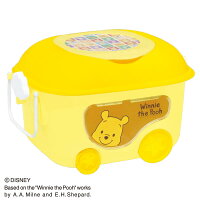 【おもちゃ収納収納ケースお片付け子供部屋収納ボックスディズニー錦化成くまのプーさん窓付きおもちゃ箱ピップ】