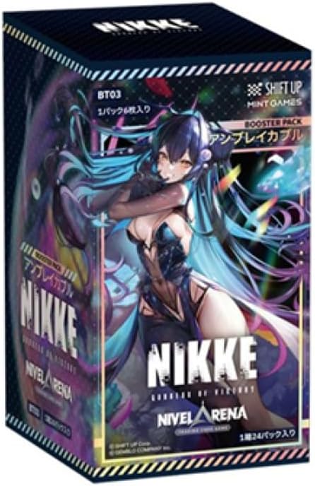 Rakuten - フリーギフト付属【プロモ特典付属】TCG 勝利の女神:NIKKE NIVEL ARENA ニベルアリーナ ブースターパック BT03 アンブレイカブル BOX 日本語版