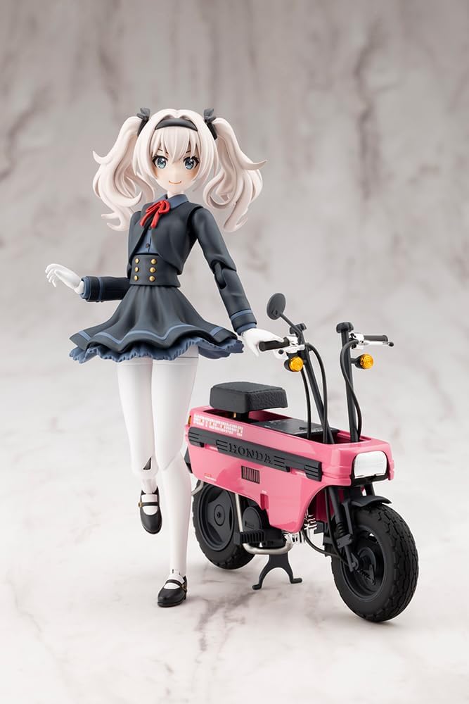 Rakuten - 創彩少女庭園 小石川 エマ 【ノクターン】 with Honda AB12 モトコンポ 　壽屋(KOTOBUKIYA) 　全高約140mm 1/10スケール プラデル
