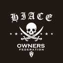 カッティングステッカー 350×400サイズ トヨタ(TOYOTA)ハイエース HIACE pirates 車 カー ステッカー アクセサリー シール ガラス[...