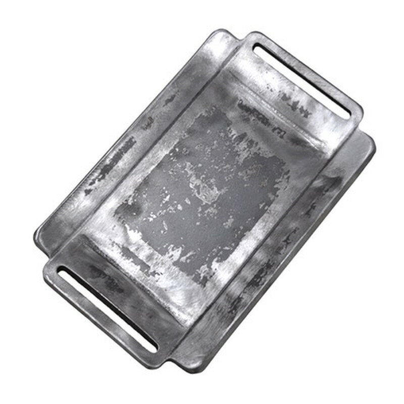 石道鋼板 肉専用の超極厚・鉄板 MAJIN 曲げ取手穴 2～3人用 MJN38465 [▲][AS]