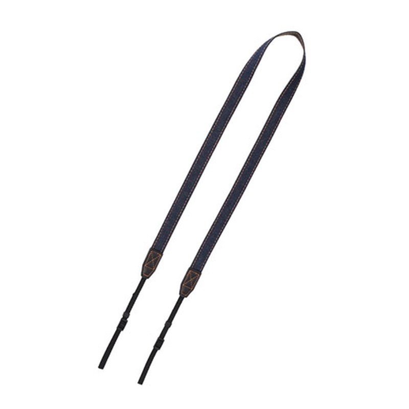 エツミ ミラーレス一眼用ストラップ デニムII ブルー VE-2436 [▲][AS]