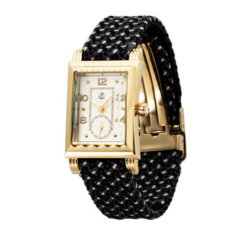 LOV-IN Bouquet ラヴィンブーケ×京都丹後ジャカードウォッチ ラインドット チャコールグレー LVB141G2 腕時計 [▲][AS]