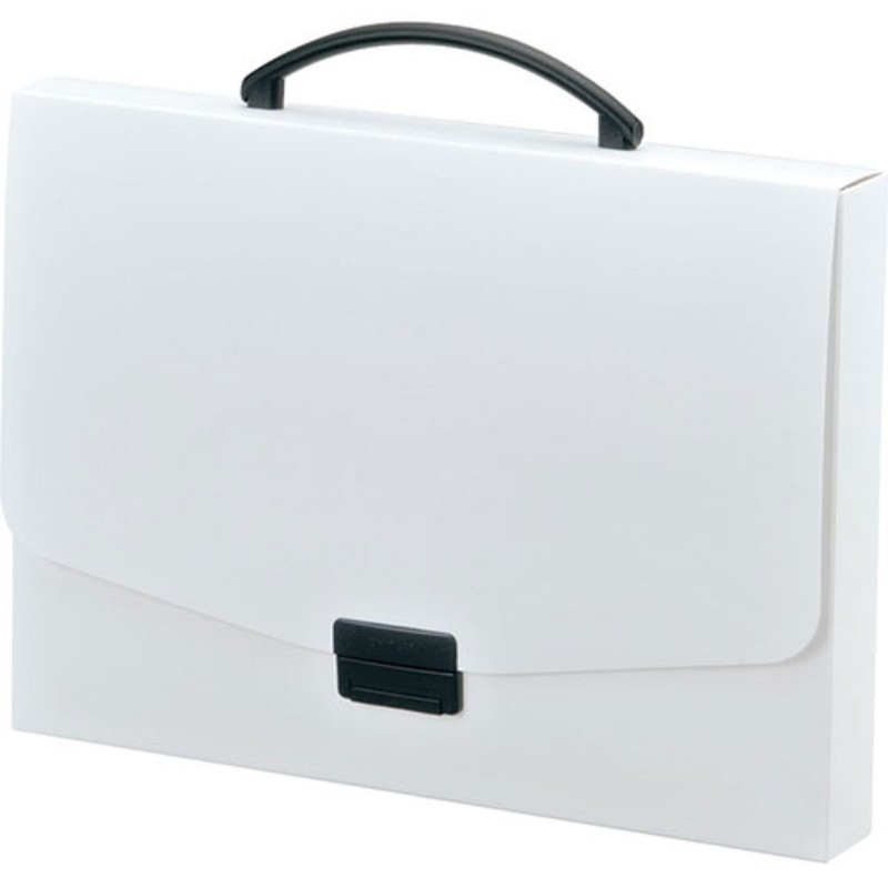 Rakuten - 【5個セット】 LIHIT LAB. AQUA DROPs バッグ A4 白 A-5005-0-WHX5 オフィス用品 雑貨 [▲][AS]
