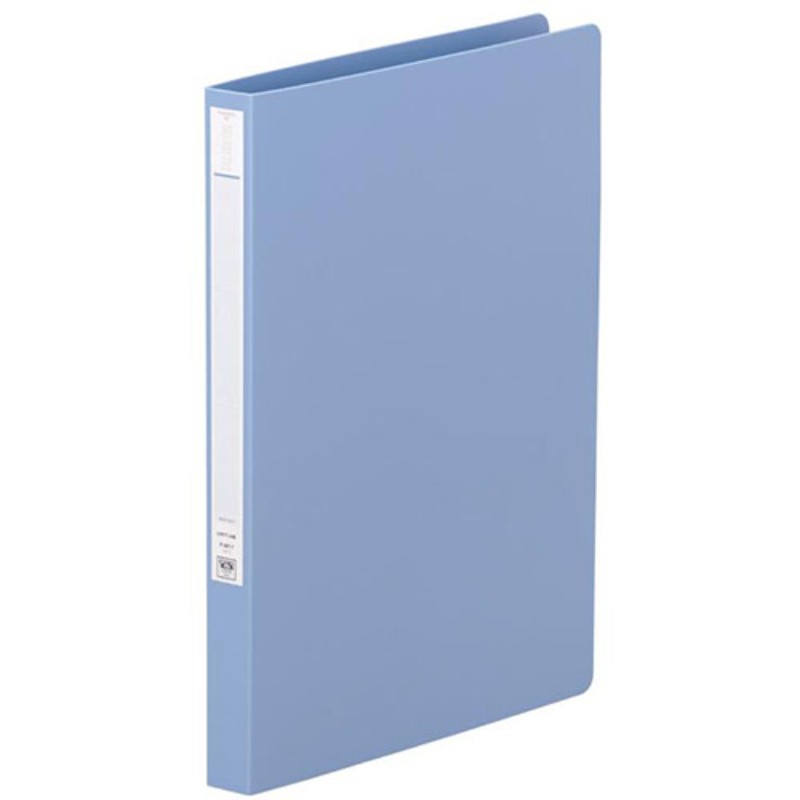 【5個セット】 LIHIT LAB. パンチレスファイル(HEAVY DUTY) A4S 水 F-367-7-LBX5 ...