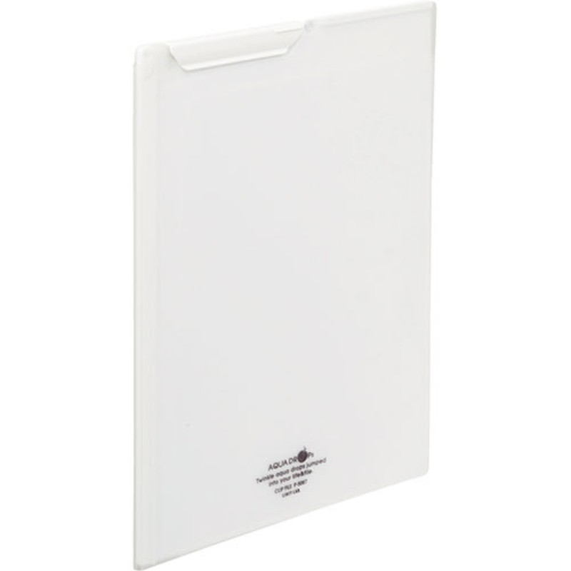 【5個セット】 LIHIT LAB. クリップファイル A4 乳白 F-5067-1-MWX5 オフィス用品 [▲][AS]