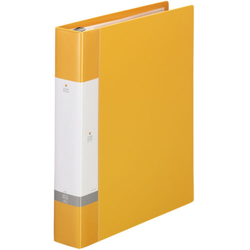 Rakuten - 【5個セット】 LIHIT LAB. リクエスト クリヤーブック A4S 35P 黄 G3803-5-YEX5 オフィス用品 [▲][AS]