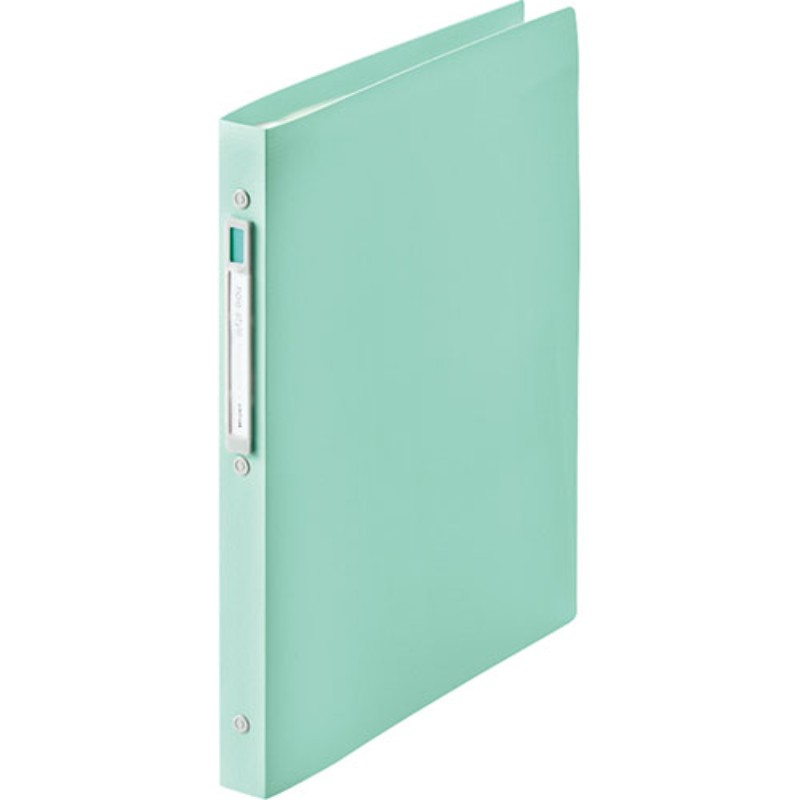 【5個セット】 LIHIT LAB. クリヤーブック A4 交換式 10ポケット ライトグリーン N-7682-19-LGX5 オフィス用品 [▲][AS]