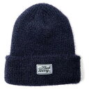 MACK BARRY マクバリー 【BEANIE(ビーニー)】 CLASSIC LABEL SOFT CANDY BEANIE ネイビー MCBRY70733 帽子 [▲][AS]