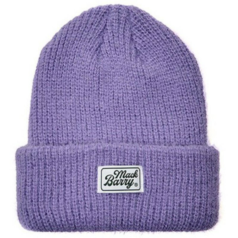 MACK BARRY }No[ yBEANIE(r[j[)z CLASSIC LABEL SOFT CANDY BEANIE x_[ MCBRY70757 Xq [][AS]