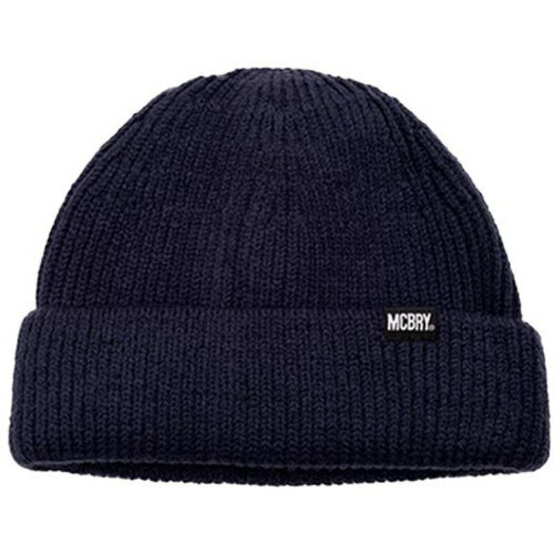 MACK BARRY マクバリー 【BEANIE(ビーニー)】 MCBRY SPAN BEANIE ネイビー MCBRY73444 帽子 [▲][AS]