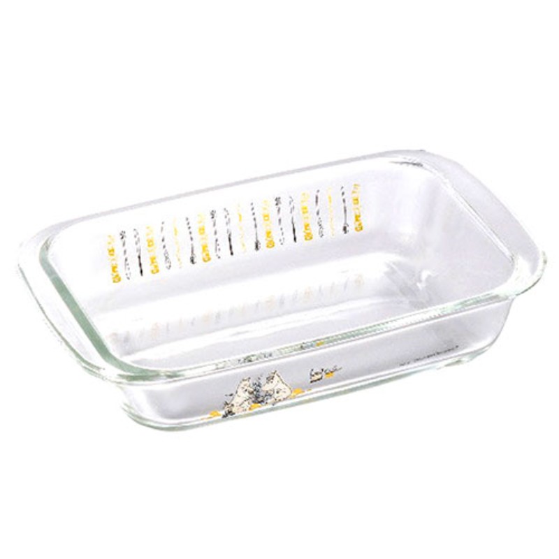 オーブン耐熱ガラス皿700ml ムーミン 2153-079 電子レンジ 食洗機可 [▲][AS]