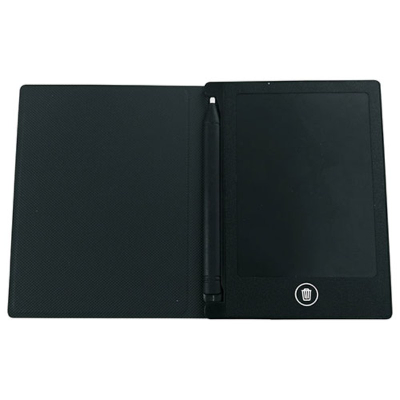 【5個セット】 カバー付電子メモパッド 4.4インチ 22457212X5 [▲][AS]