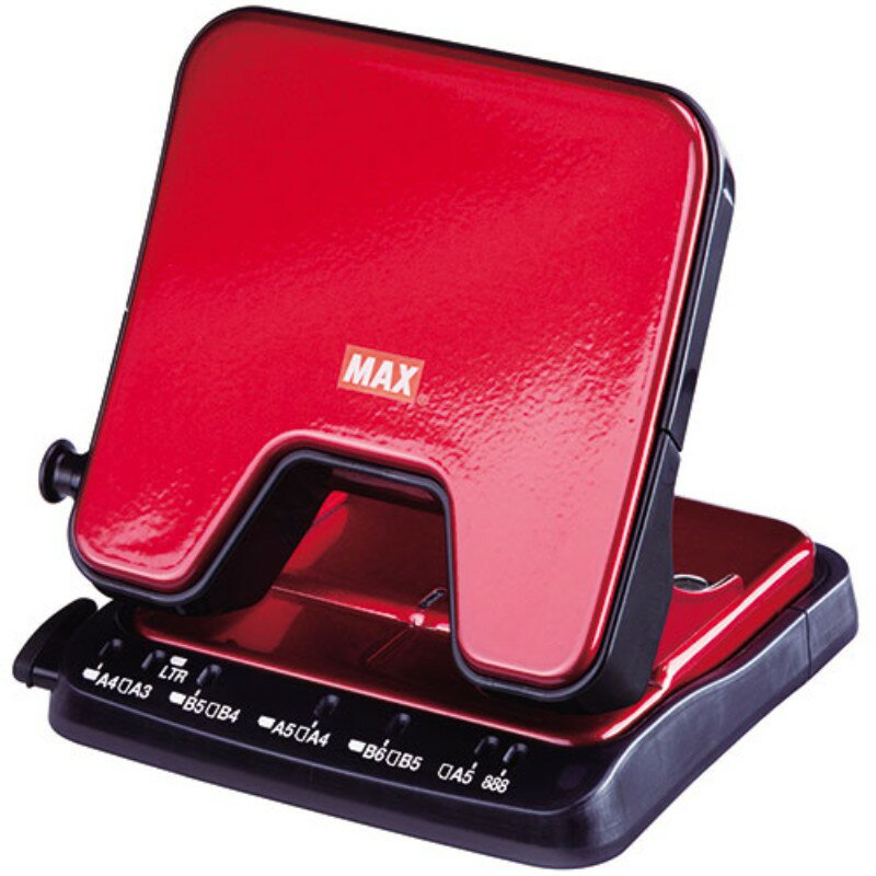 MAX マックス スクーバ35 パンチ レッド DP-35T/R DP90133 文具 事務用品 [▲][AS]