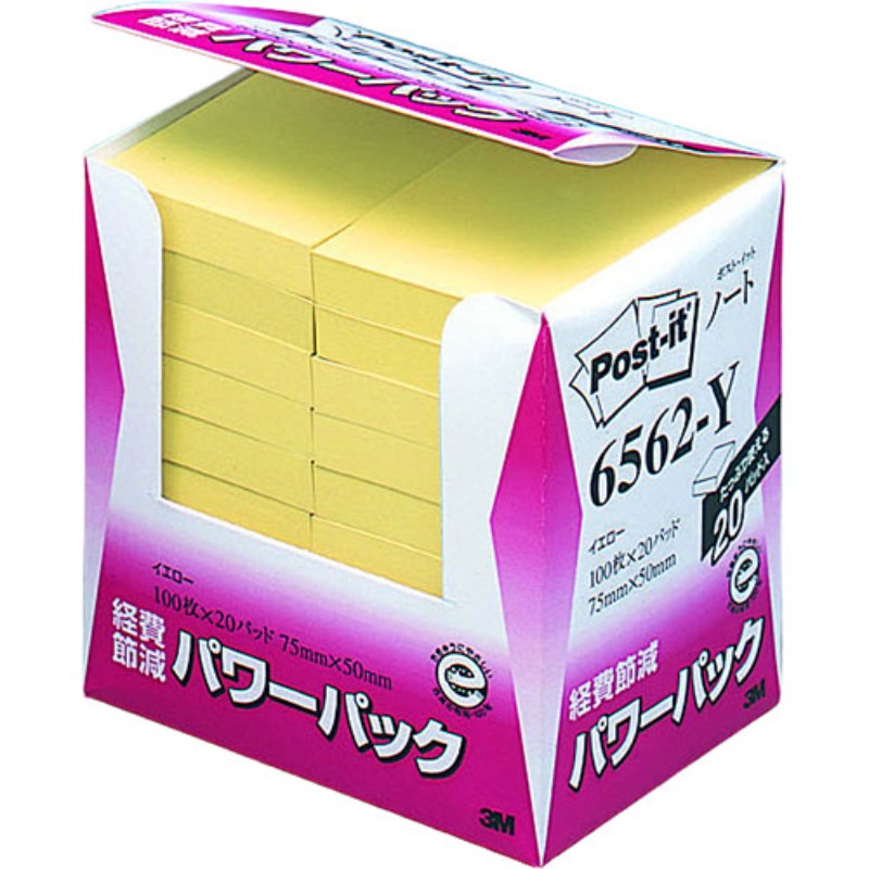 3M Post-it |XgCbg Đp[pbN m[g 3M-6562-Y [][AS]