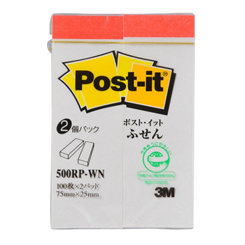 3M Post-it |XgCbg Đ ӂ zCg 3M-500RP-WN [][AS]