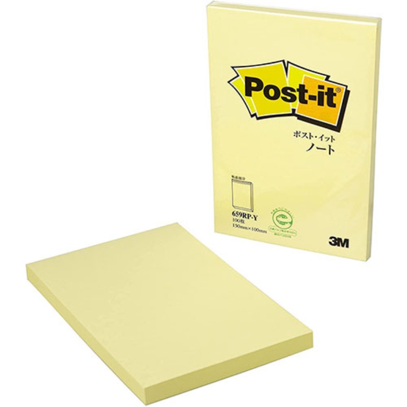 3M Post-it |XgCbg Đm[g 150~100 CG[ 3M-659RP-Y [][AS]