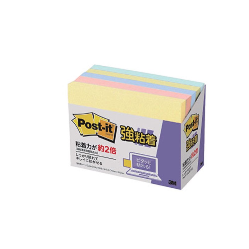 3M Post-it ݥȥå ǴΡ ѥƥ륫顼 5ĥѥå 4 3M-657-5SSAP [][AS]