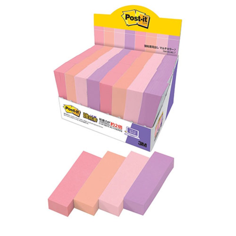 3M Post-it |XgCbg So }`J[7 ʃpbN 3M-7001SS-MC-7 [][AS]