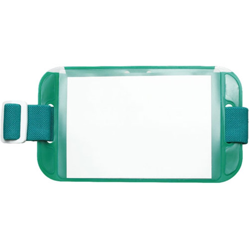 ソニック SONiC 腕章名札 深緑 NF-7165-G なふだ ゴムバンド [▲][AS]