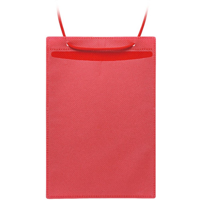 ソニック SONiC カラーイベント吊下げ名札 ハガキ用 50枚入 赤 VN-8539-R [▲][AS]