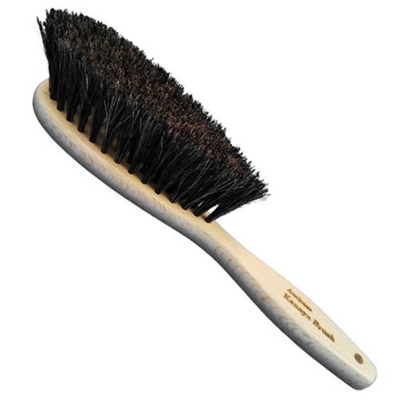 カナヤブラシ産業 洋服ブラシ FB-4A/機械植え/馬軟毛 kanayabrush11721 [▲][AS]