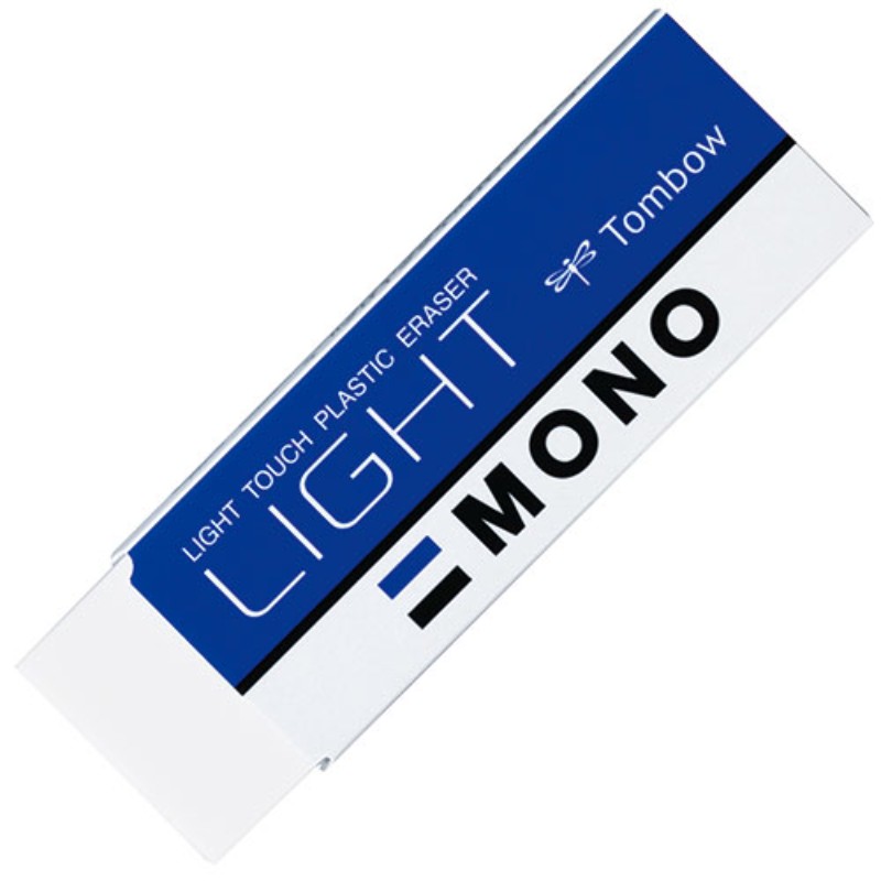 トンボ鉛筆 消しゴム モノライト Tombow-PE-LT 文具 筆記用具 [▲][AS]