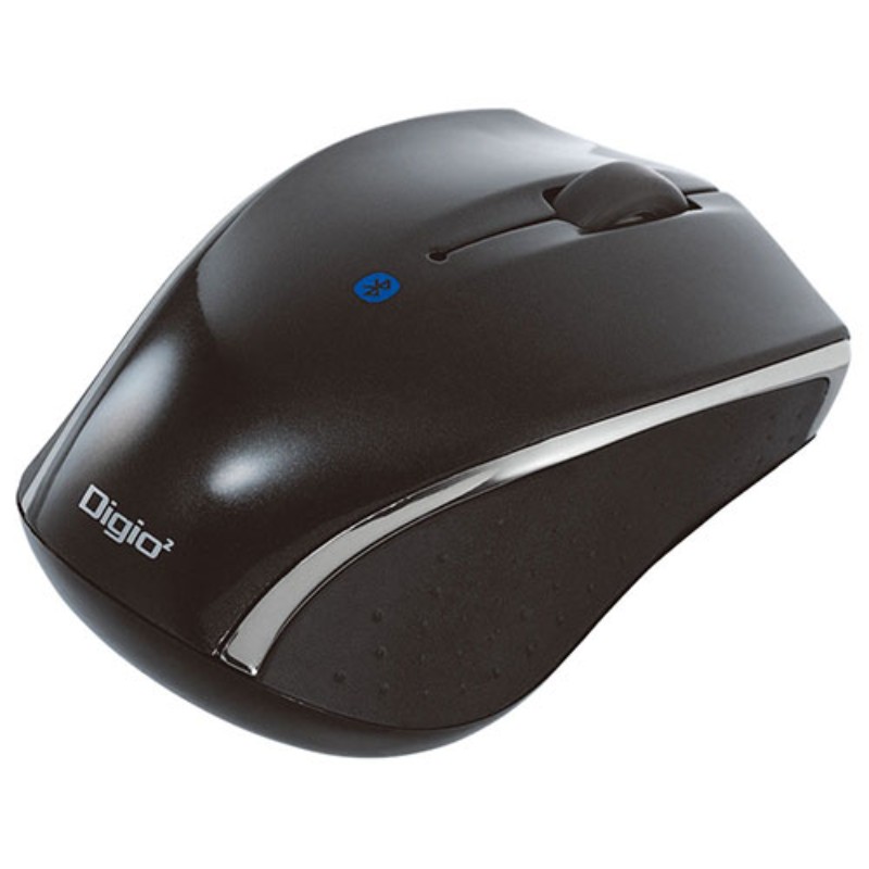 Digio デジオ 小型 Bluetooth 3ボタンBlueLEDマウス ブラック MUS-BKT99NBK [▲][AS]
