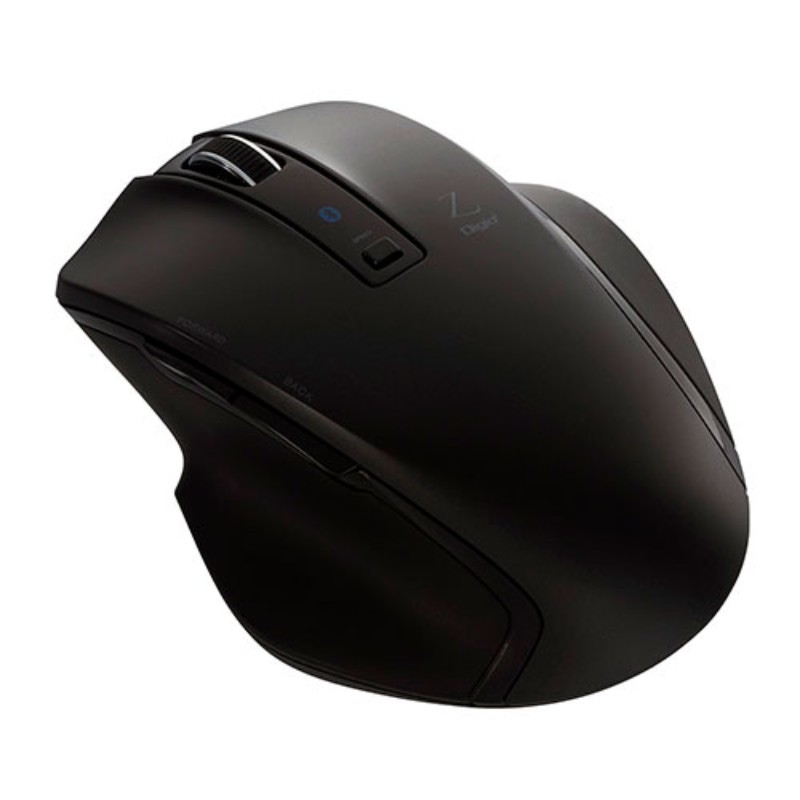 Digio デジオ Bluetooth 5ボタンBlueLEDマウス ブラック MUS-BKF131BK [▲][AS]