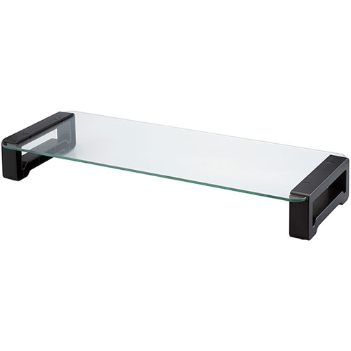 ナカバヤシ ガラスモニタースタンド PRK-G5822 [▲][AS]