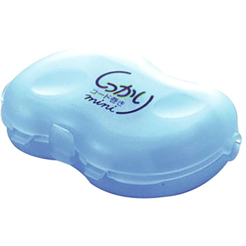 スマイルキッズ しっかりコード巻きミニ ブルー AKD-900BL [▲][AS]