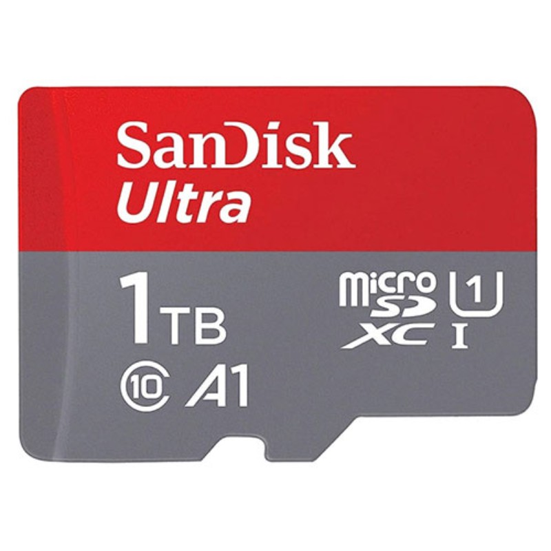 SanDisk microSDXCカード 1TB Ultra UHS-1 A1 R:150MB/s 海外リテール品 SDSQUAC-1T00-GN6MN [▲][AS]