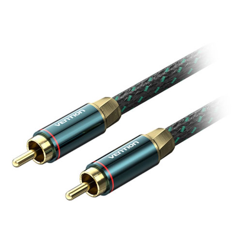 VENTION RCA Male to Male 同軸デジタルケーブル Green 0.5m グリーン BC-0859 [▲][AS]