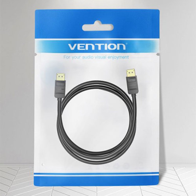 VENTION DPケーブル 4K対応 2m Black HA-3097 [▲][AS]