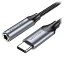 VENTION USB-C Male to 3.5Mm ۥ󥸥å Ѵ֥ DAC ץ 1m Gray ߥ˥ BG-5923 [][AS]