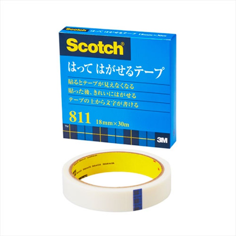 3M Scotch XRb` ͂Ă͂e[v 18mm~30m 3M-811-3-18 [][AS]