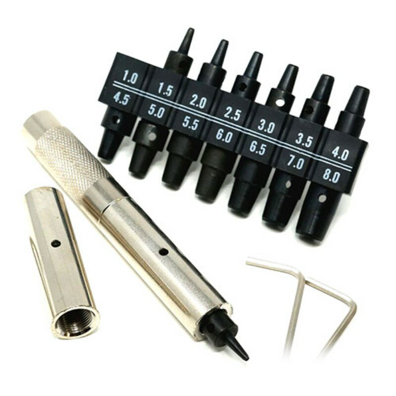 リッチボンド POLARIS(ポラリス) 14サイズ・差替式パンチセット 3591 工具 [▲][AS]