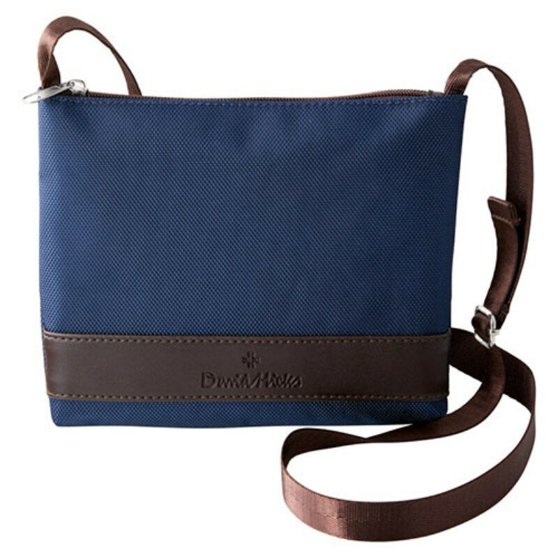 デービッド・ヒックス サコッシュ 16×20×2.5cm 普段の生活からレジャーに活躍 ネイビー K50212426 [▲][AS]