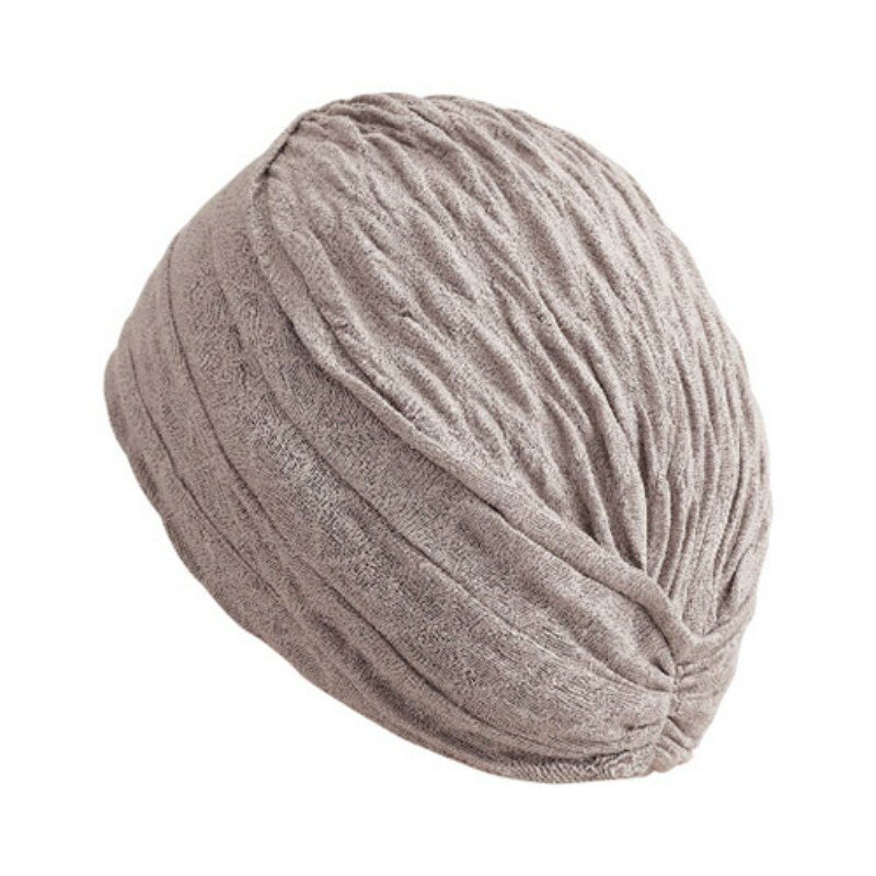 サンスマイル シルク100%国産おうち帽子 グレージュ SNSM-84652 [▲][AS]