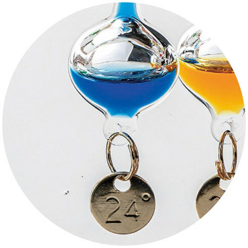 ガラスフロート温度計クラウド 2053-027 インテリア [▲][AS] [2]