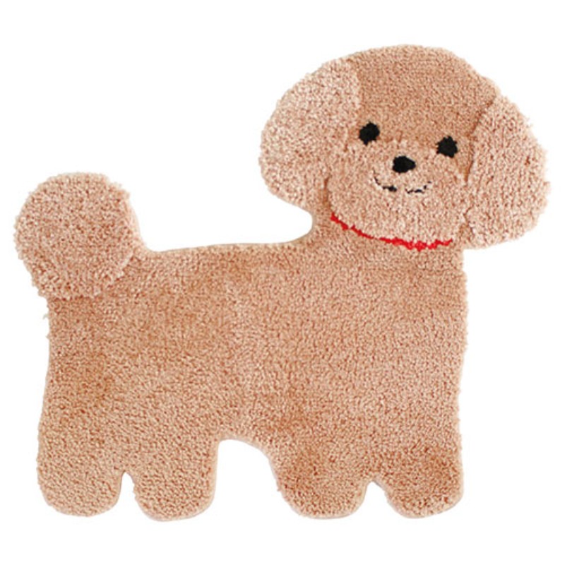 ルックス ファンディットアニマル マルチラグ プードル(約500×540×20mm) 22558603 [▲][AS]