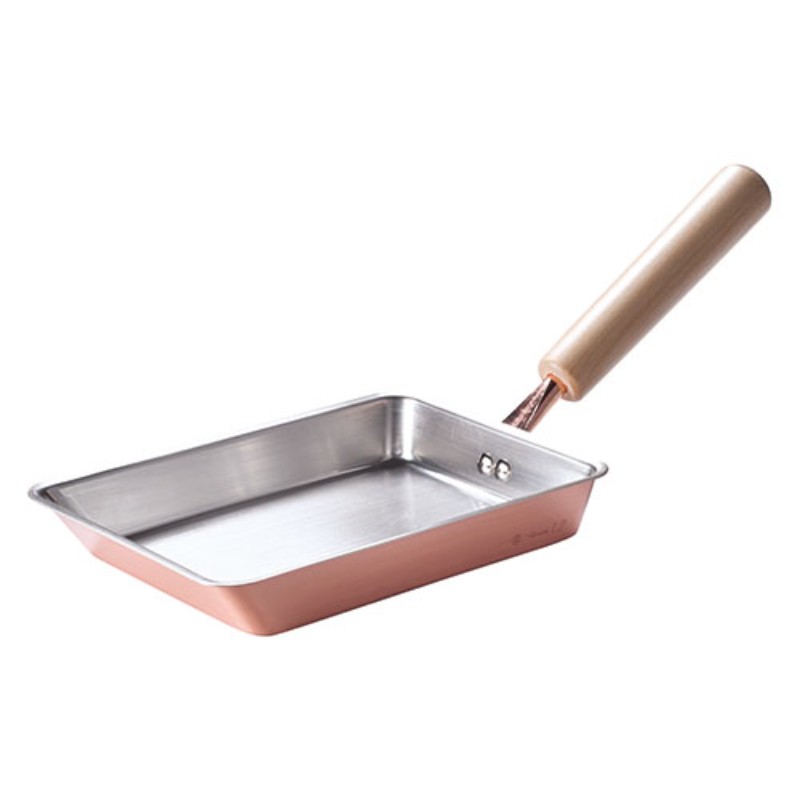 田辺金具 ふわっと銅のたまごやき 12cm TK-4956 [▲][AS]