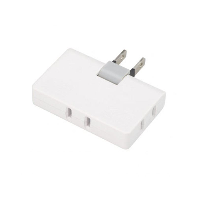 【20個セット】 YAZAWA コーナータップ3個口ホワイト Y02ELPC300WHX20 生活家電 [▲][AS]