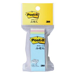 【10個セット】 3M Post-it ポストイット カラーキューブ レギュラー ふせん 3M-CP-13X10 事務用品 [▲][AS]