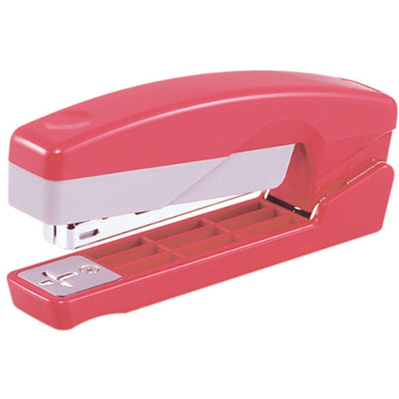 【10個セット】 MAX マックス ホッチキス HD-10V ピンク HD90531X10 事務用品 [▲][AS]